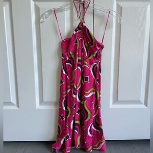 Zara Womens Halter Mini Dress